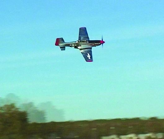 Aeroworks, aeroworks North American P-51 Mustang, p-51 mustang, model airplane news, model airplanes, model aviation, photo 10, light blue, airborne